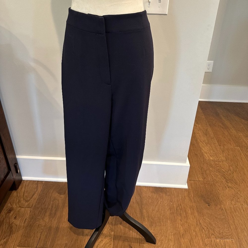 NWT Ann Taylor Navy Pants - The Slim - Size 12